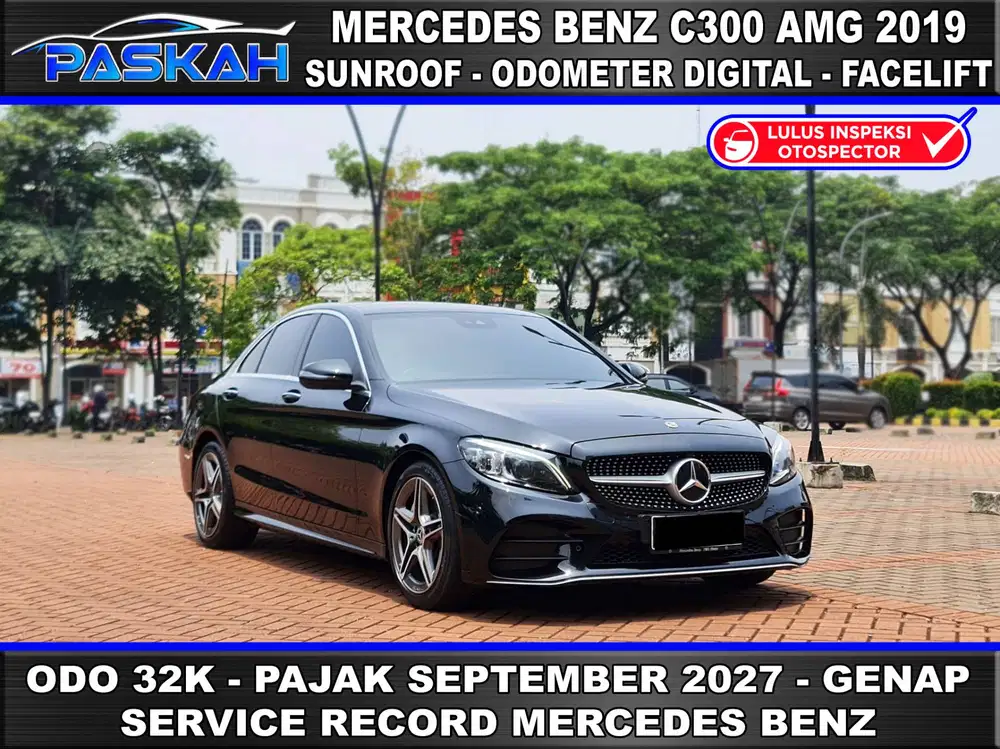 PAJAK 1 TAHUN BUNGA 5% Mercedes Benz C300 AMG 2019 Facelift C 300 2019