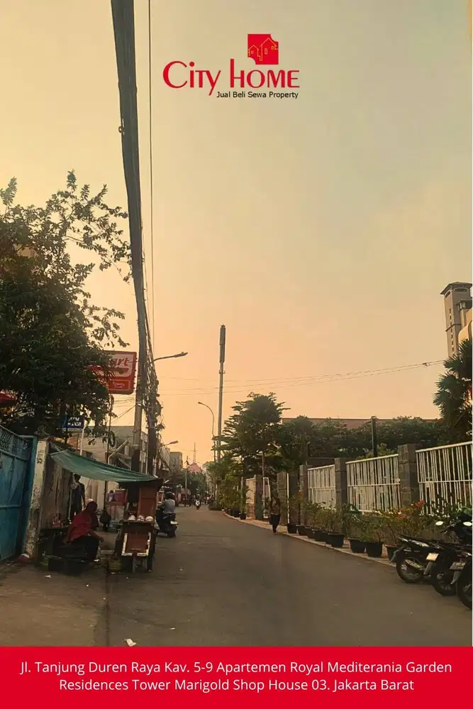 Dijual Tanah SHM Tanjung Duren Timur 490 m²