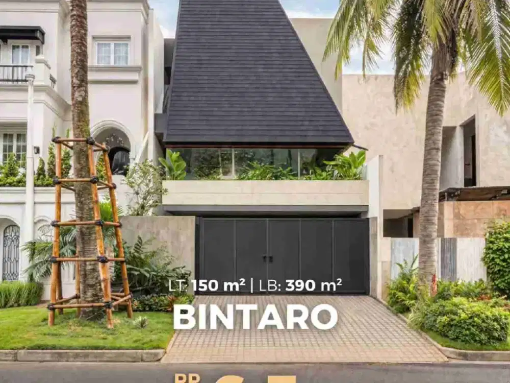 DIJUAL RUMAH BARU DALAM KOMPLEK DI BINTARO, TANGERANG SELATAN
