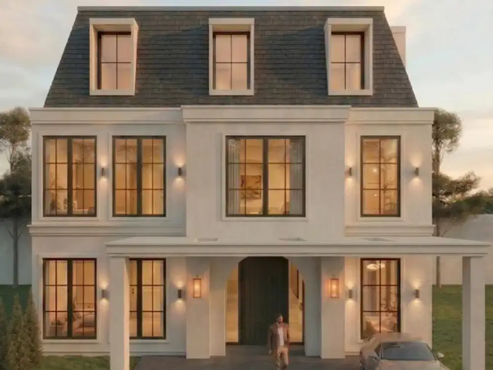 BRAND NEW BANGUNAN MANDIRI  RUMAH AMERICAN CLASSIC  SUTERA ONYX, ALAM SUTERA