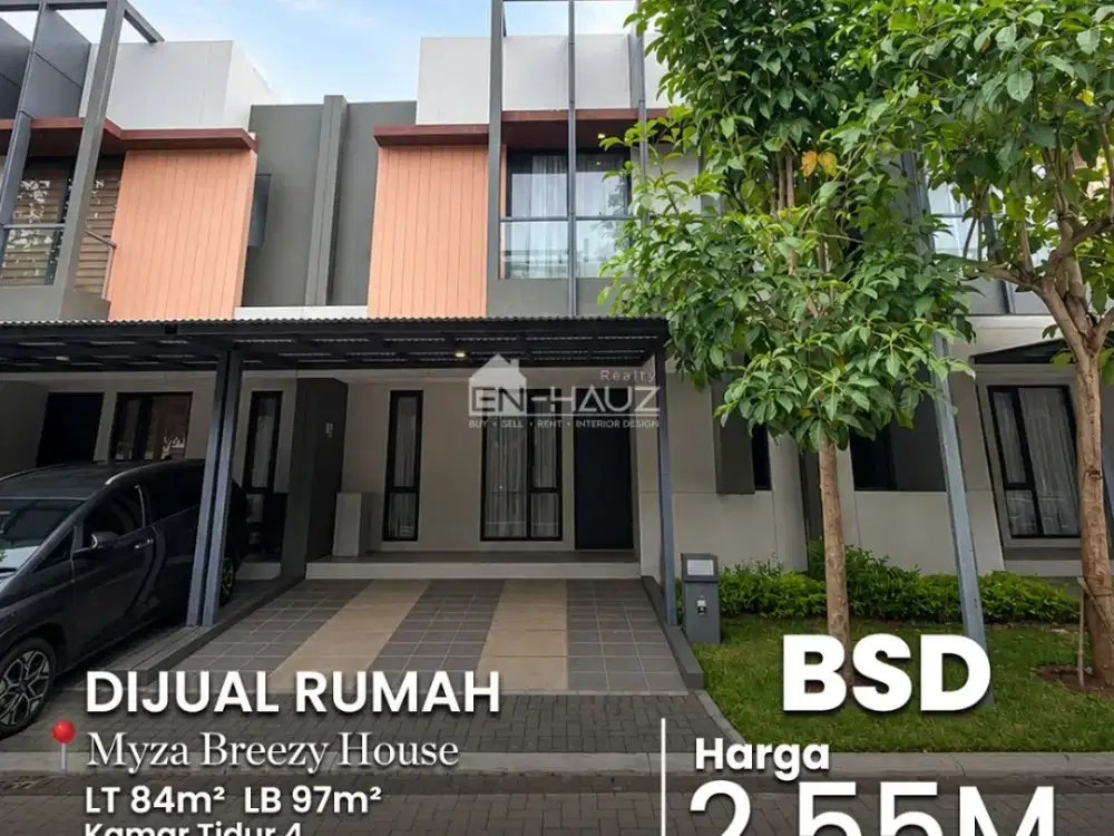 (MC) DIJUAL RUMAH MYZA BREEZY HOUSE