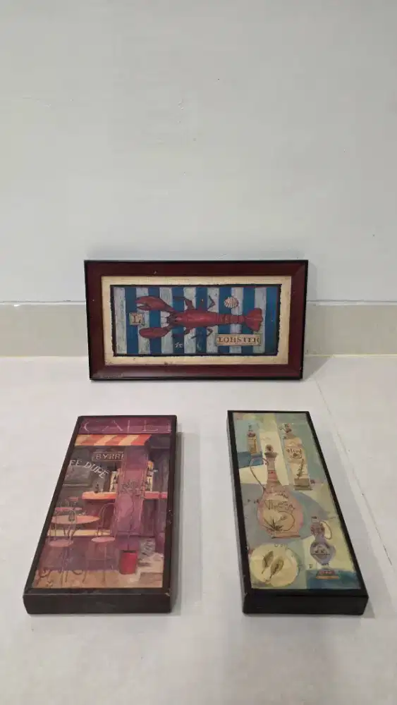 Set Hiasan Dinding / Wall Decor Vintage