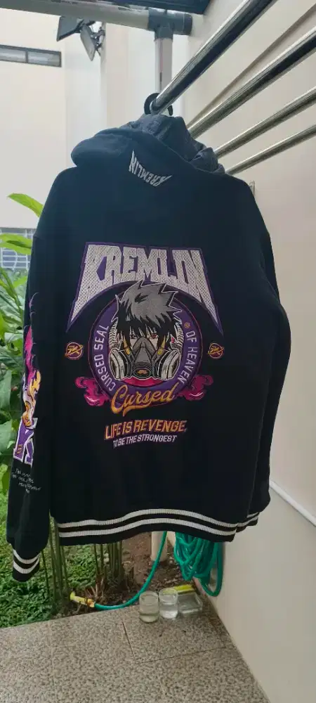 Kremlin Varsity Hoodie Jacket Revenge
