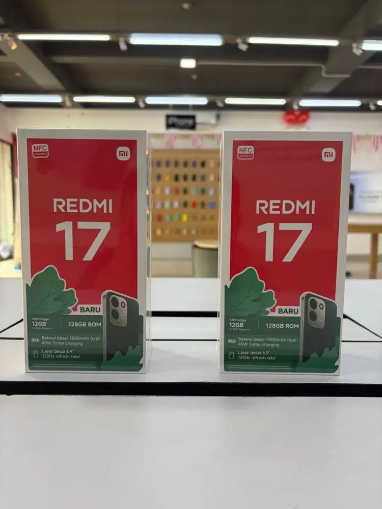 Xiaomi Redmi 17 6/128 Garansi Resmi Indonesia