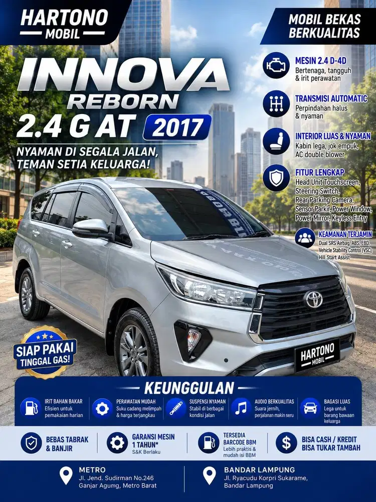 INNOVA REBORN 2.4 G AT 2017