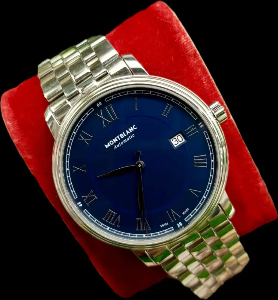 Montblanc Tradition Blue Dial Automatic Original