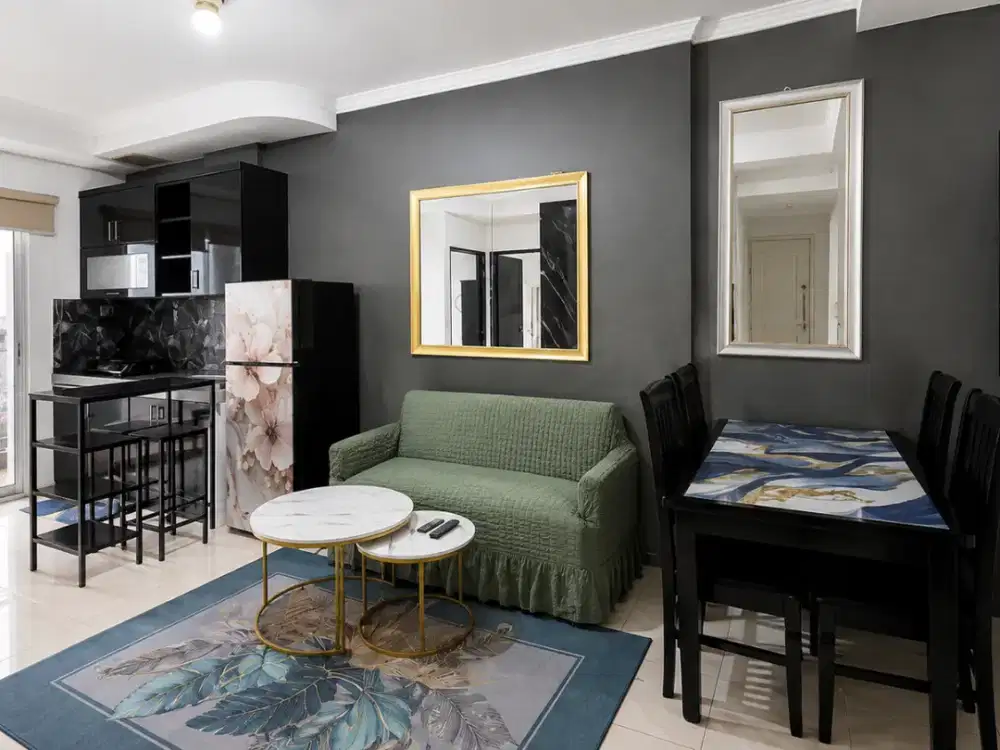 DIJUAL CEPAT! Apartemen Mediterania 2 Tower Edelweiss, Unit Hook & City View