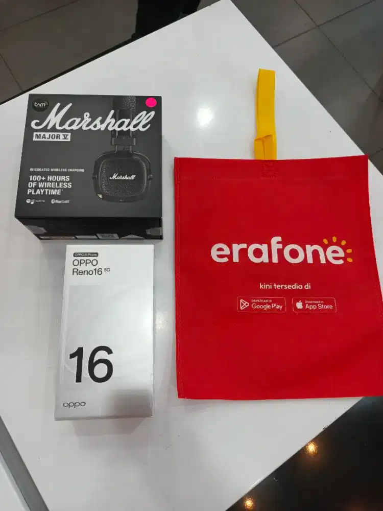 OPPO RENO 16 DAN SPEAKER MARSHALL MAJOR V