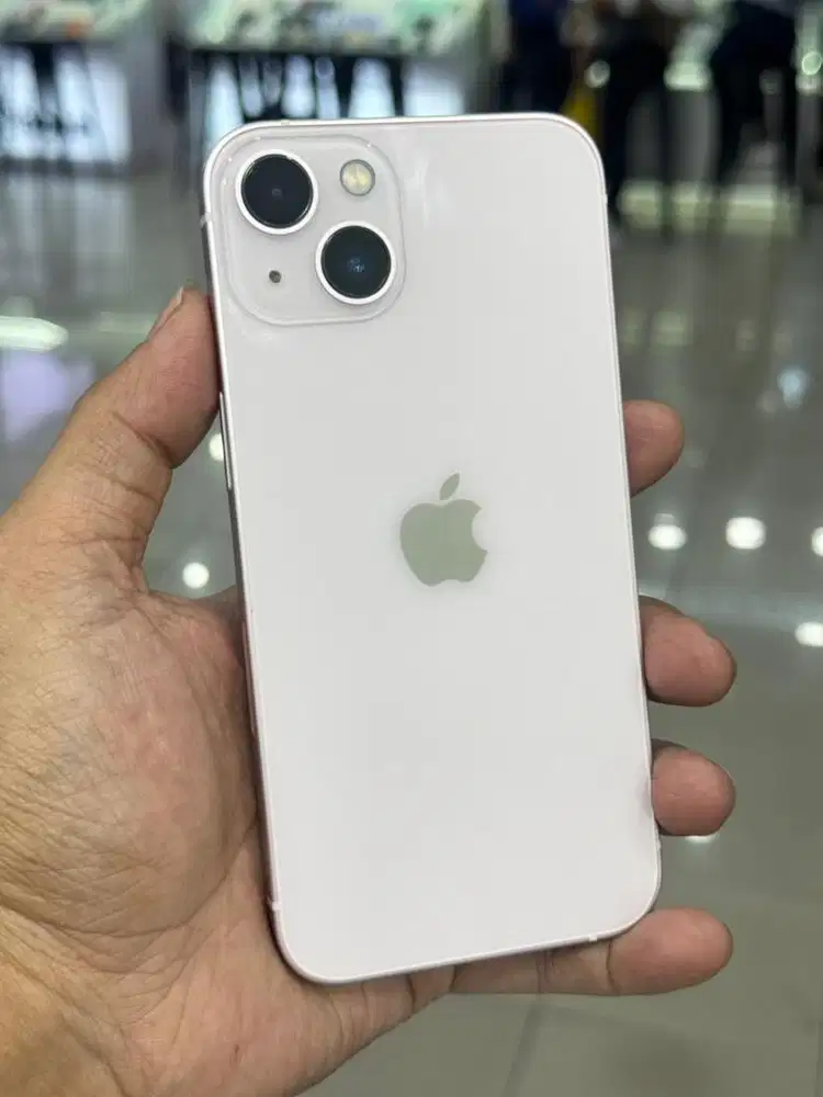 Iphone 13 128Gb pink second BEACUKAI imei sinyal aman terdaftar