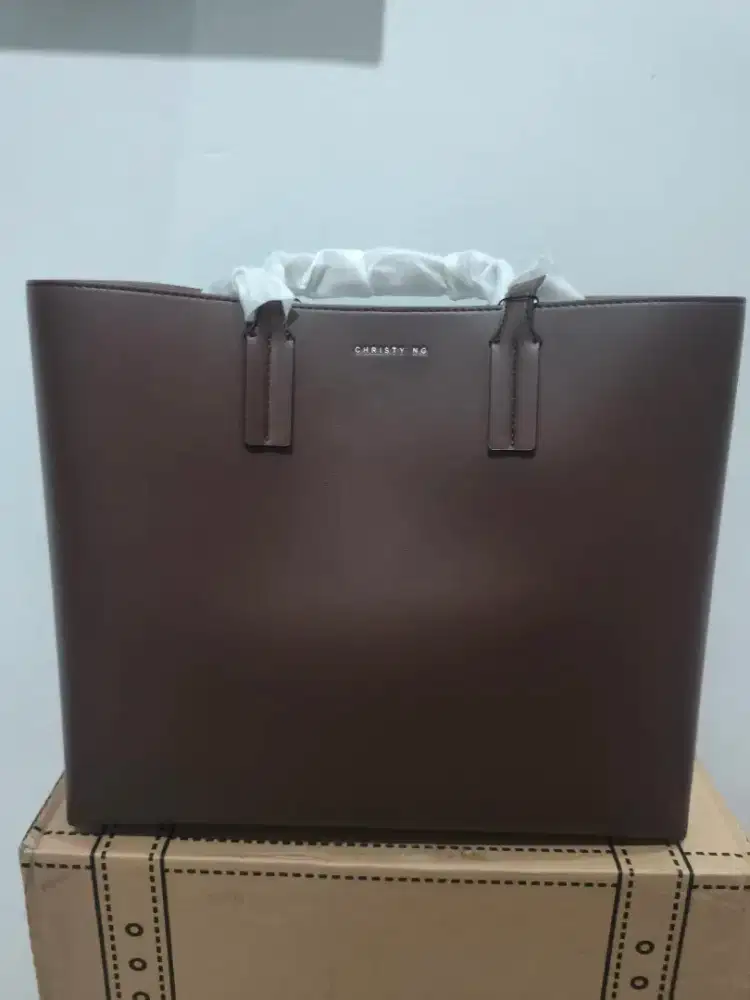 Scout Tote Bag Official Christy Ng - Espresso Brown