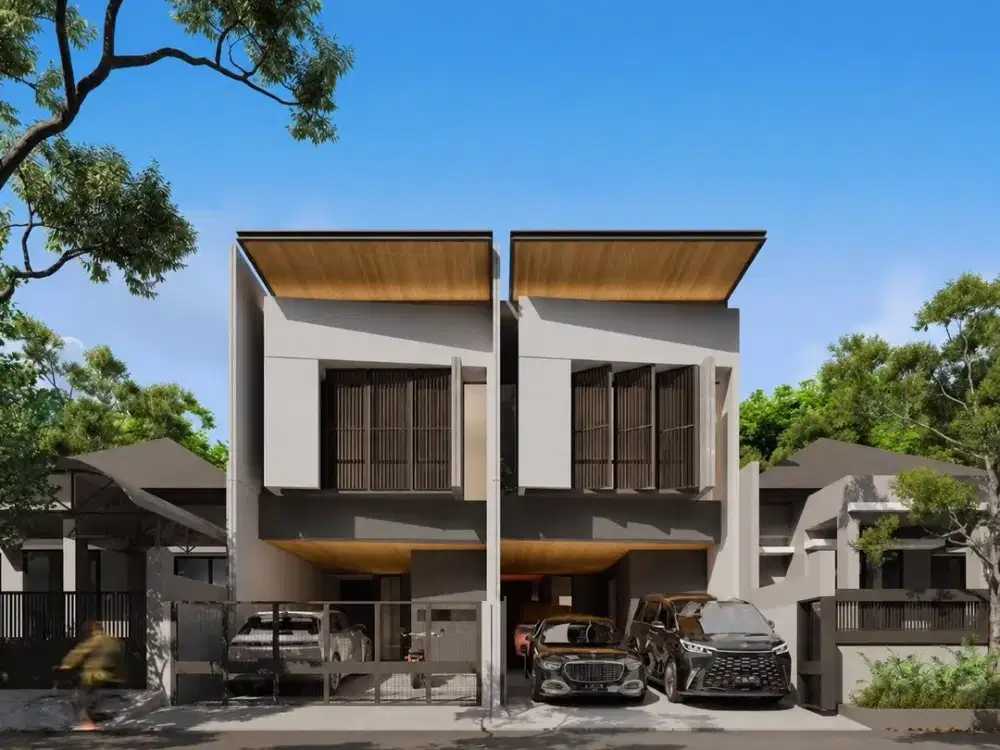 BW83 Dijual Rumah Baru Minimalis Cakep Strategis SHM di Gayungsari Barat