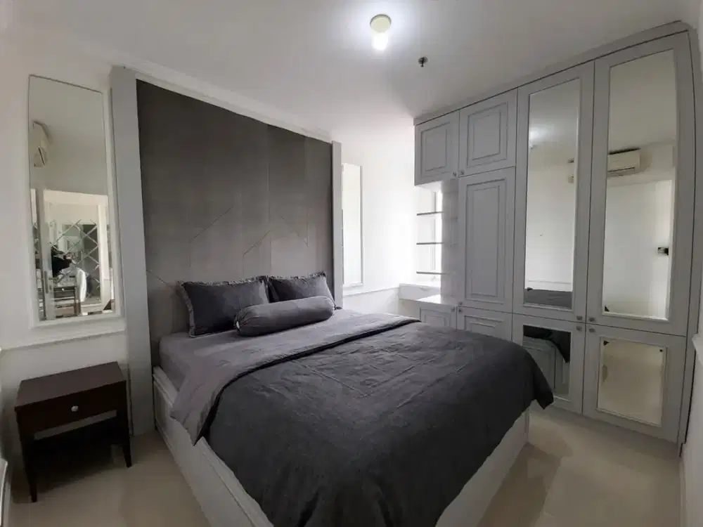 Disewakan 2BR The Lavande Residences Furnished Lantai Sedang