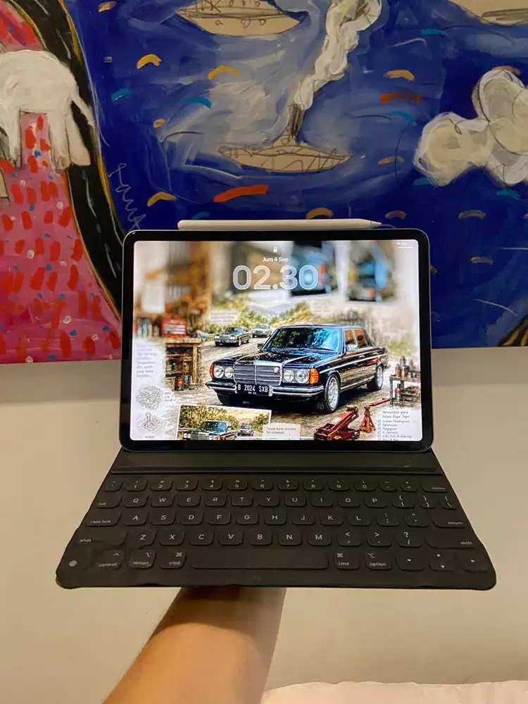 iPad Pro M2 Gen 4th 256GB Ex iBox + Pencil +  Keyboard