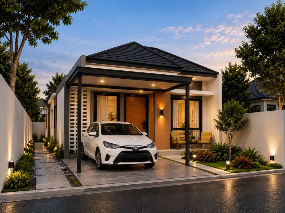 Rumah Premium Free SHM 6 Menit Pasar Ciluar