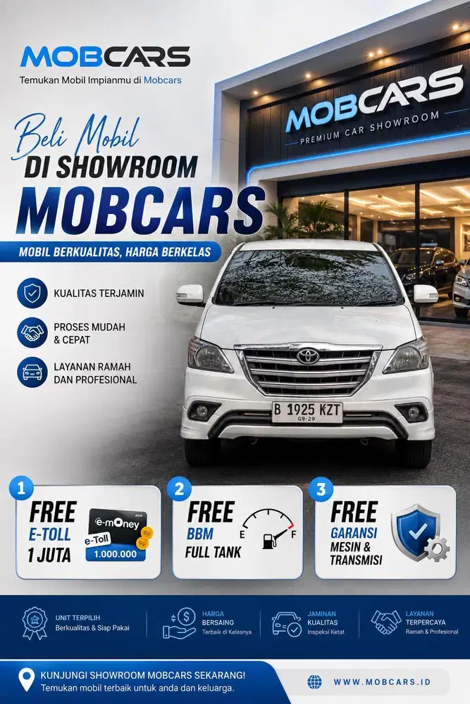 [FREE E-TOLL] INNOVA G LUXURY 2014