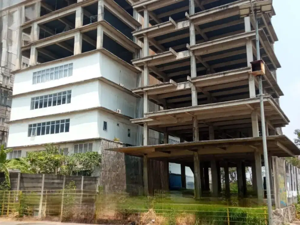 Dijual Gedung 7 lantai setengah jadi di Harapan Indah Bekasi