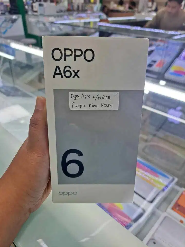 Oppo A6x 6/128GB Purple New Segel Garansi Resmi