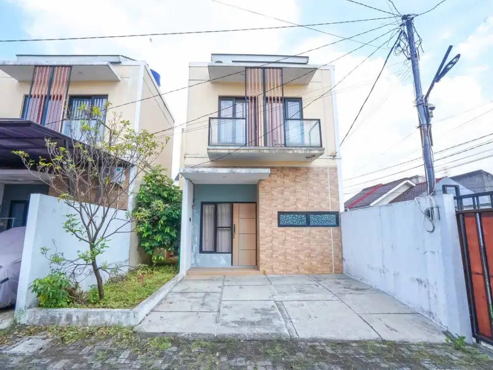 Rumah 2 Lt Siap Huni 9 Menit ke RS Citra Medika Depok Bisa KPR J-36972
