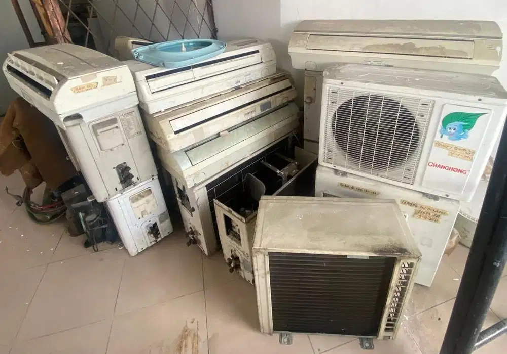 Terima ac bekas rusak