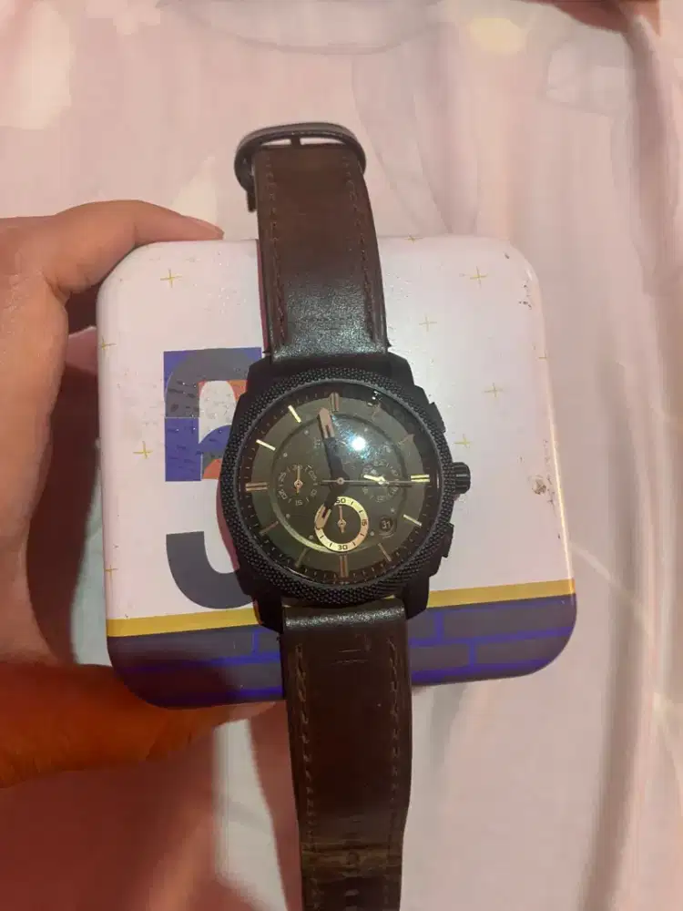 Fossil machine midsize chronograph