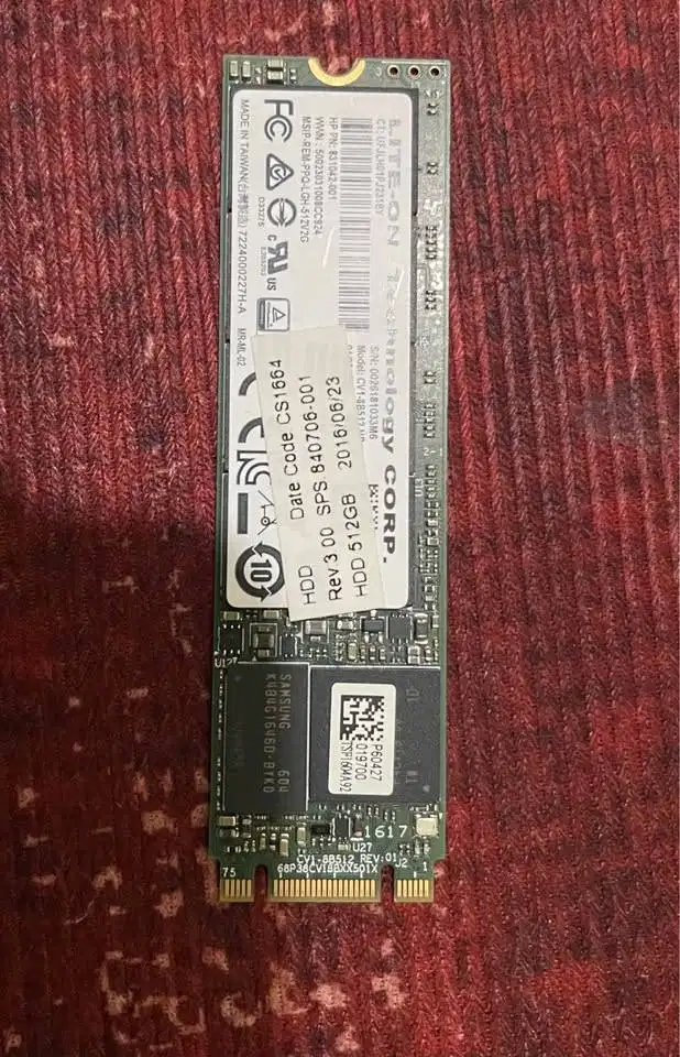 SSD  M2  512 GB LITE - ON
