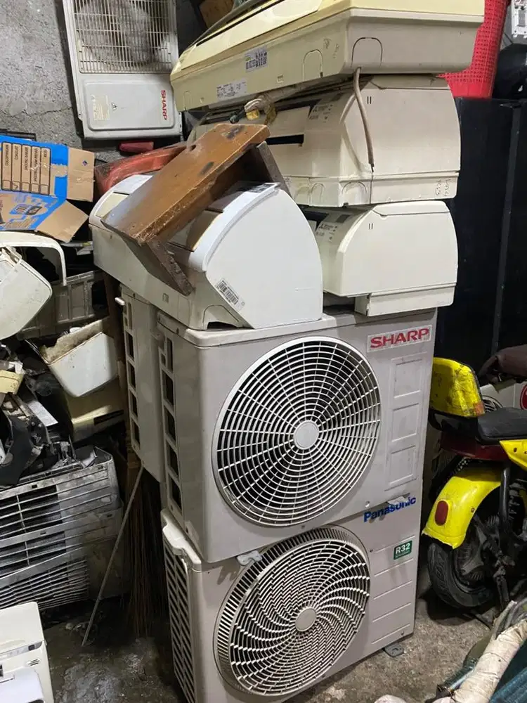 Terima ac bekas rusak