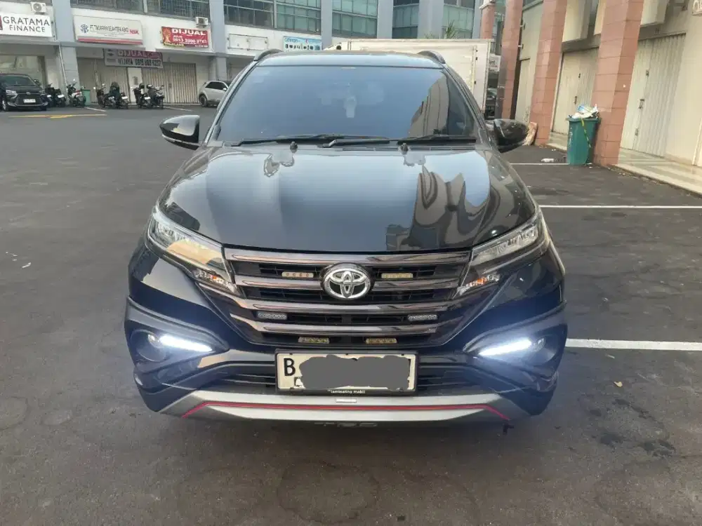 Toyota Allnew Rush S AT TRD Sportivo hitam 2019