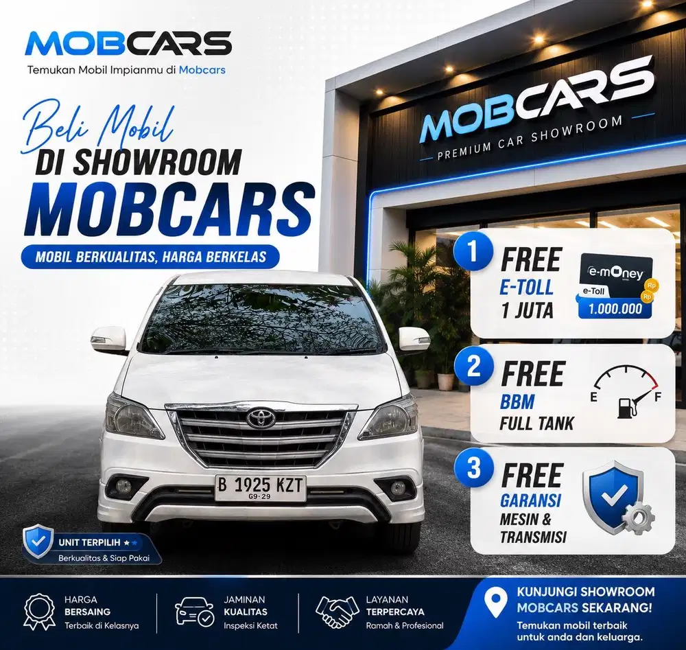 FREE BENEFIT INNOVA G LUXURY 2014