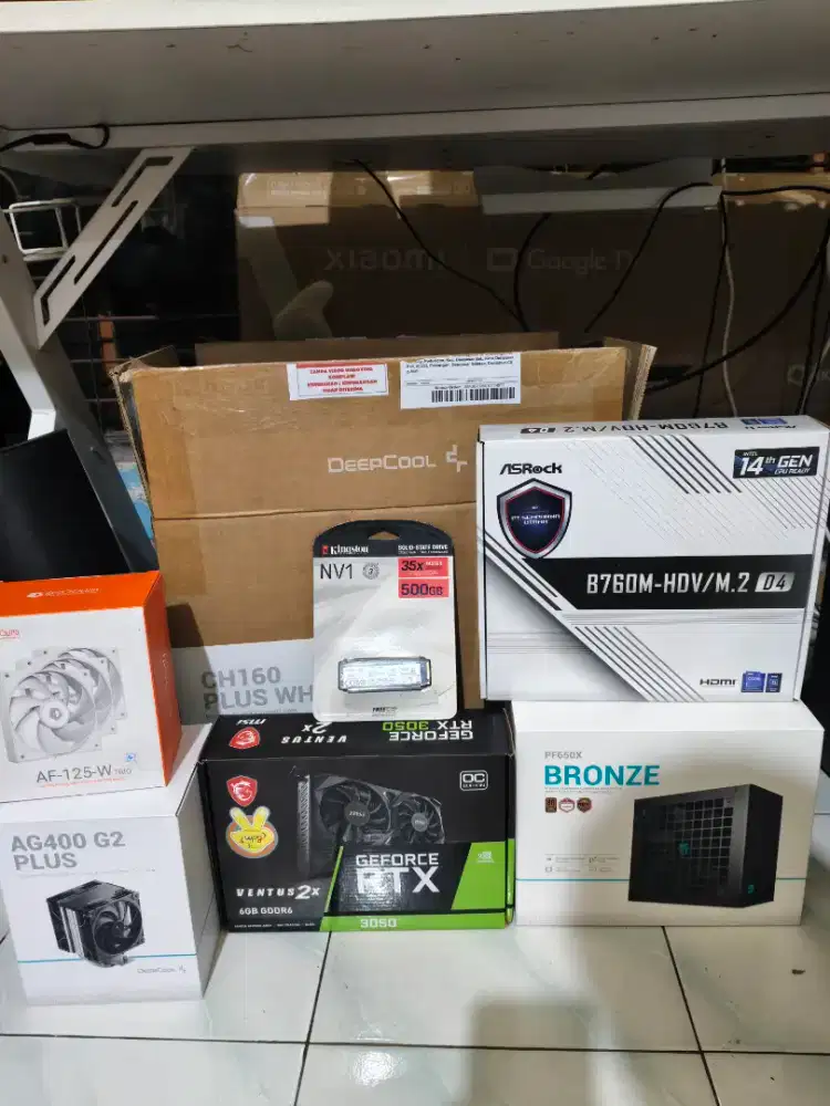 Pc Gaming Intel Core 17 12700 Nvidia Rtx 3050 6gb Ram 16gb Ddr4 500gb