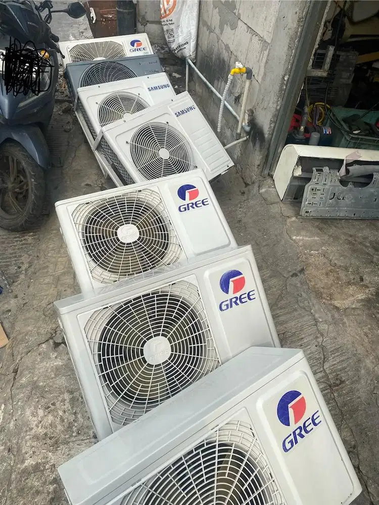 Terima ac bekas rusak