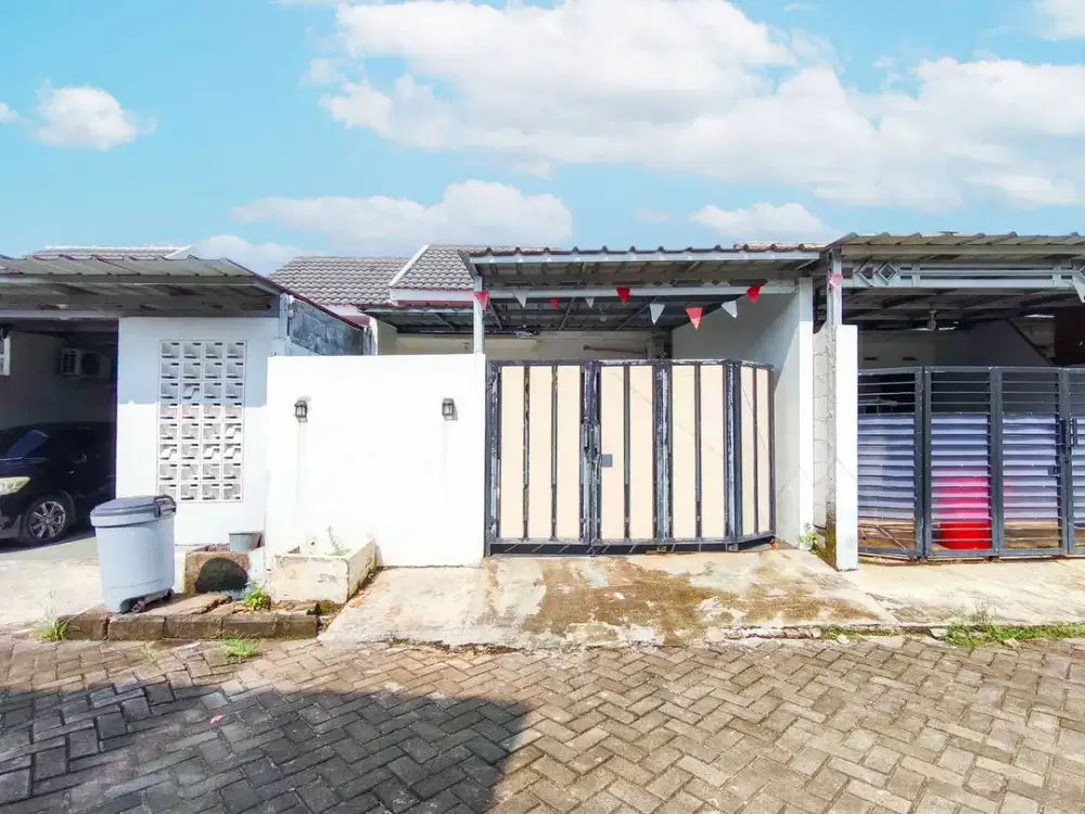 Rumah SHM Hadap Selatan 15 Mnt ke Stasiun Citayam Siap KPR J-48714