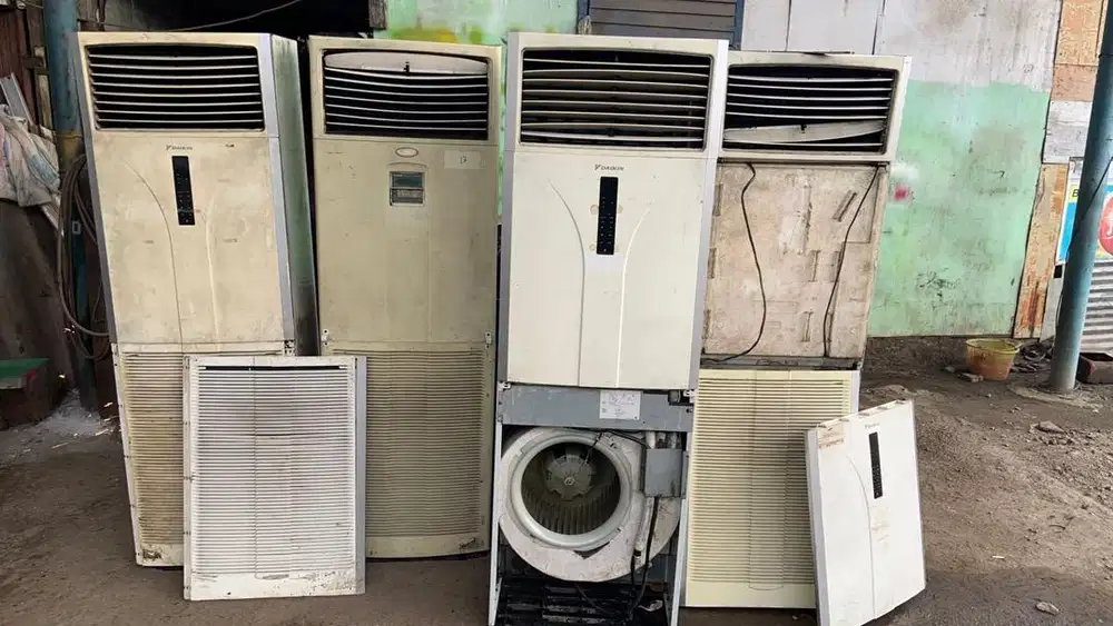 Terima ac bekas rusak