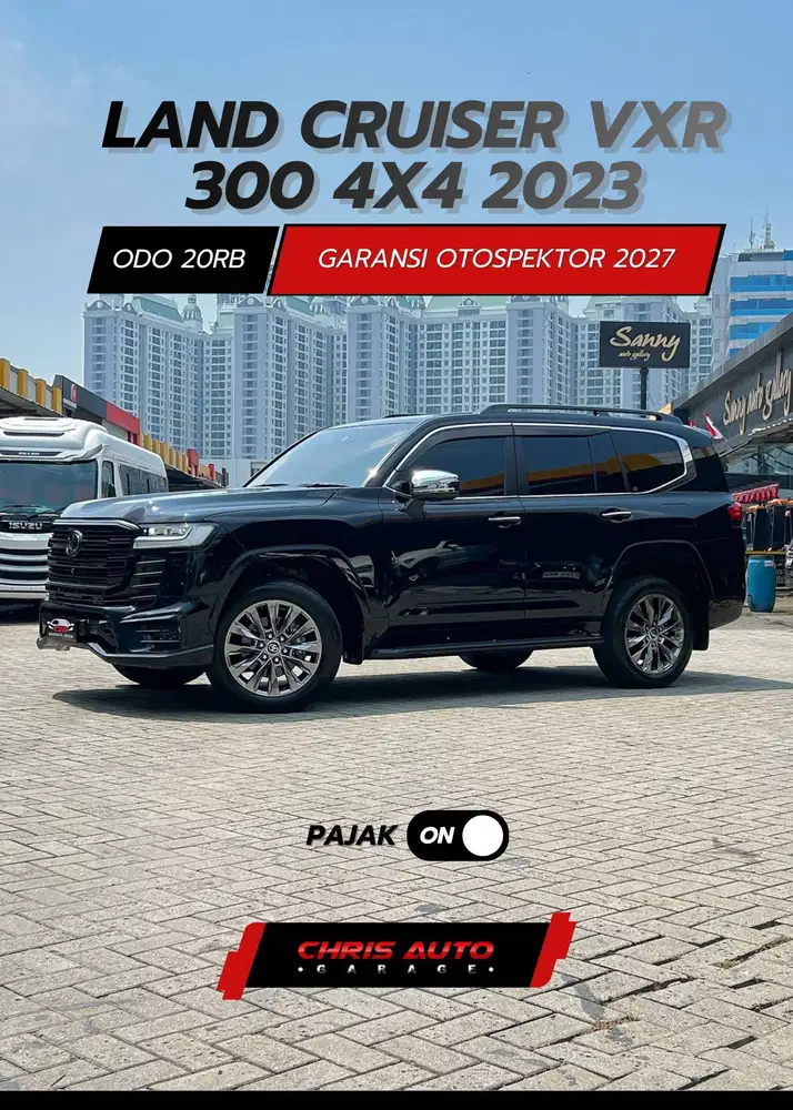 Bunga 0% DP50% LowOdo20rb LandCruiser LC300 2024/2023 VXR 300  VXR200