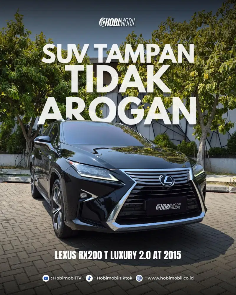 Lexus RX200t Luxury AT Pmk 2016