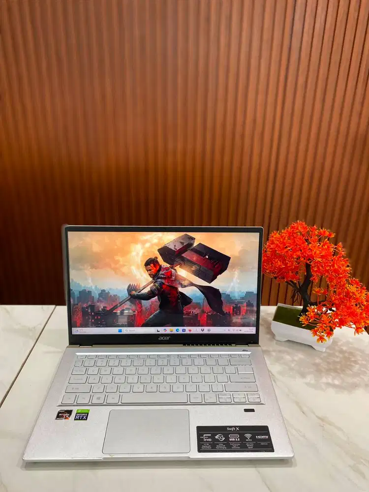 ACER SWIFT X SFX14 RYZEN 7 5700U  RADEON GRAPHICS 16GB/512GB RTX 3050