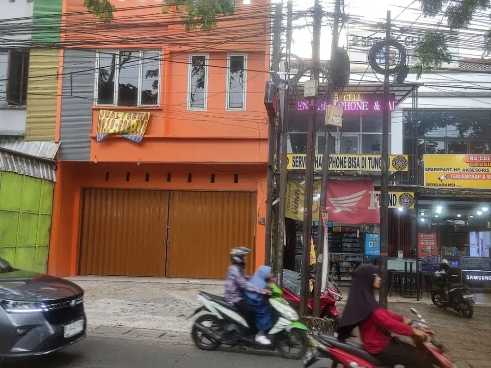 Eksklusif: Aset Ruko 2,5 Lt Bogor Super Strategis (Harga Murah), Spesifikasi Langka Muka 6m – Nego
