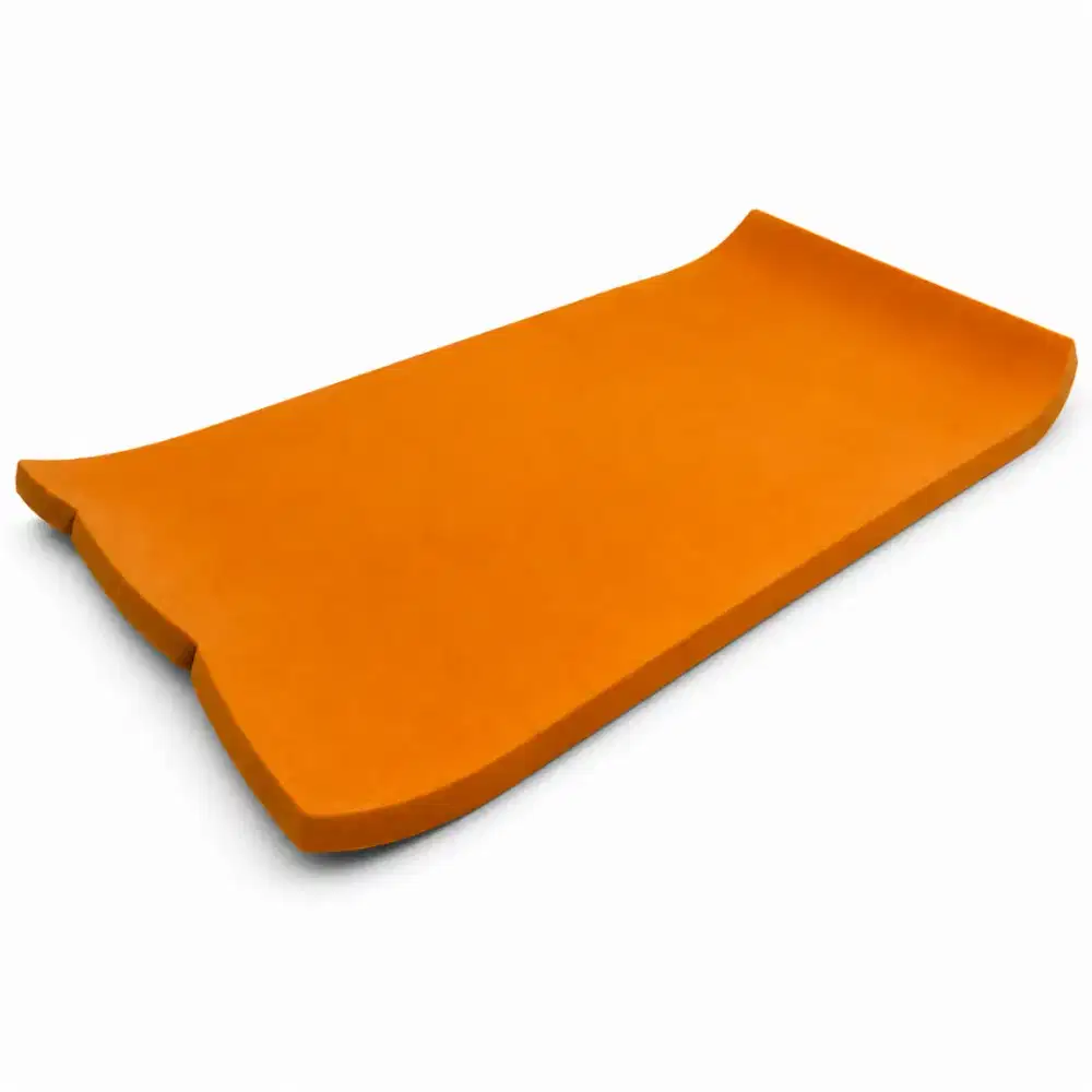 Matras Kasur Busa Oranye Alas Tidur & Kasur Lipat Serbaguna + Spray