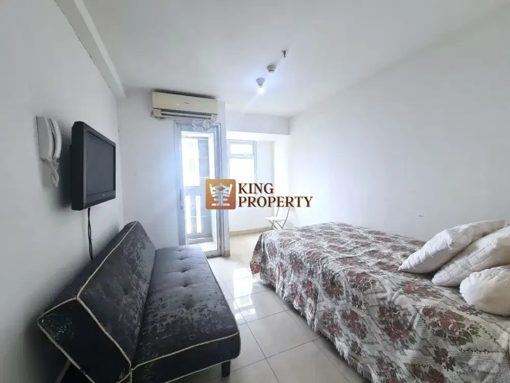Murah Banget! Studio 21M2 Apartemen Green Bay Pluit Greenbay Furnish, Akses Langsung Baywalk Mall