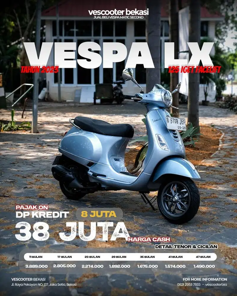 VESPA LX 125 IGET FACELIFT 2023