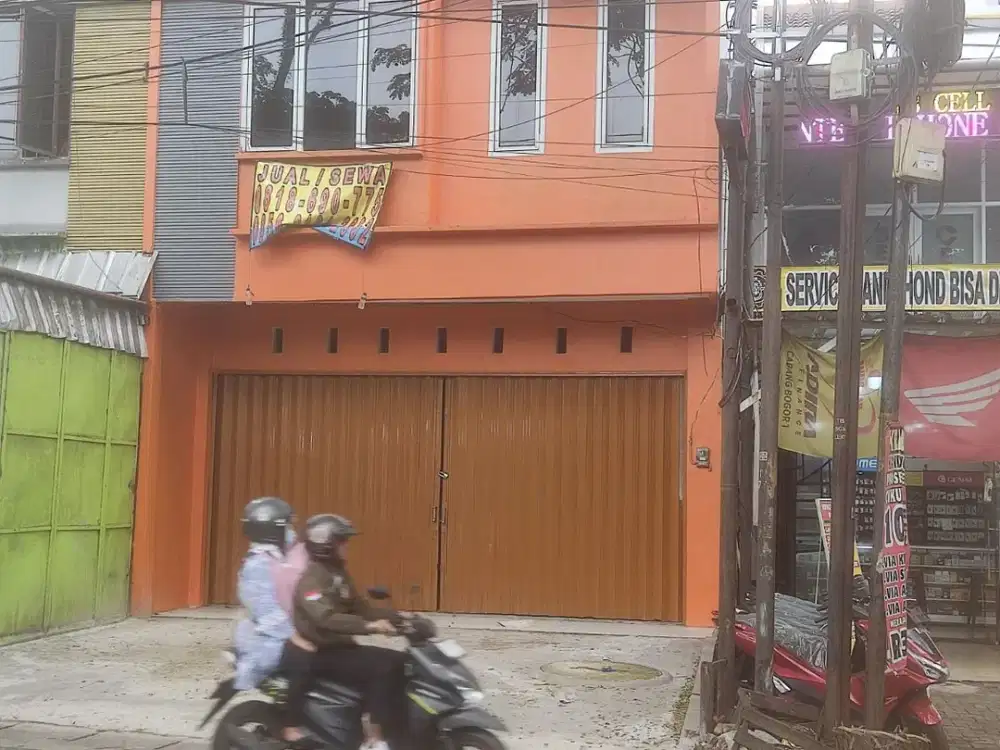 Ekspansi Ideal: Sewa Ruko Strategis Bogor 2,5 Lt Pusat Ramai, Spesifikasi Langka Muka 6m – Nego