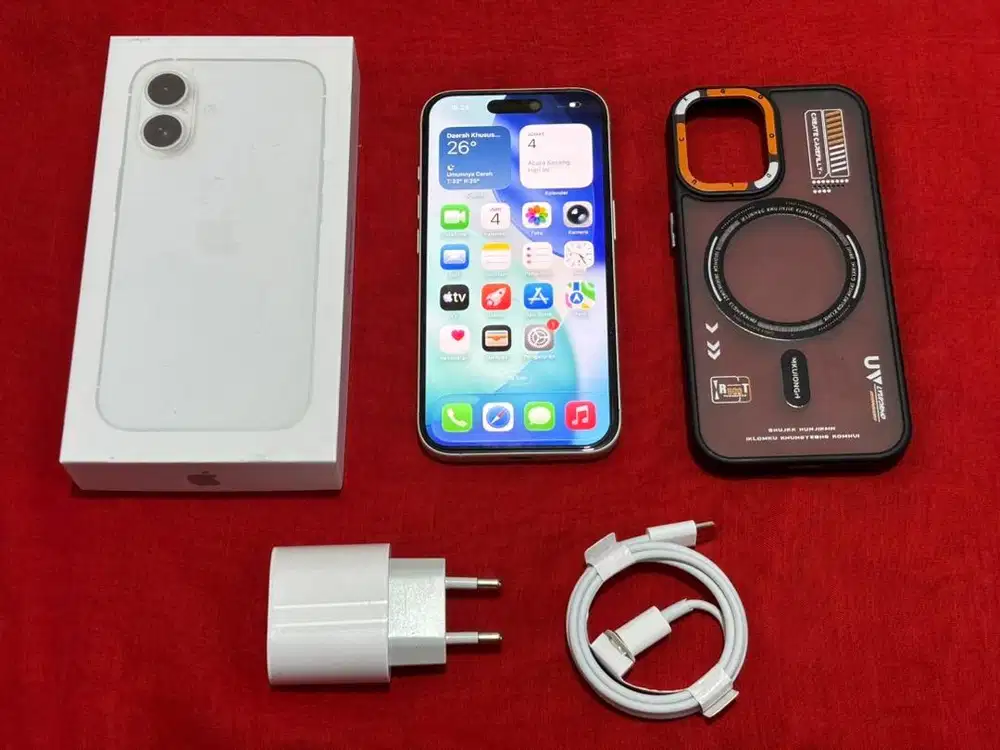Iphone 16 128GB putih Ex blibli resmi fullset