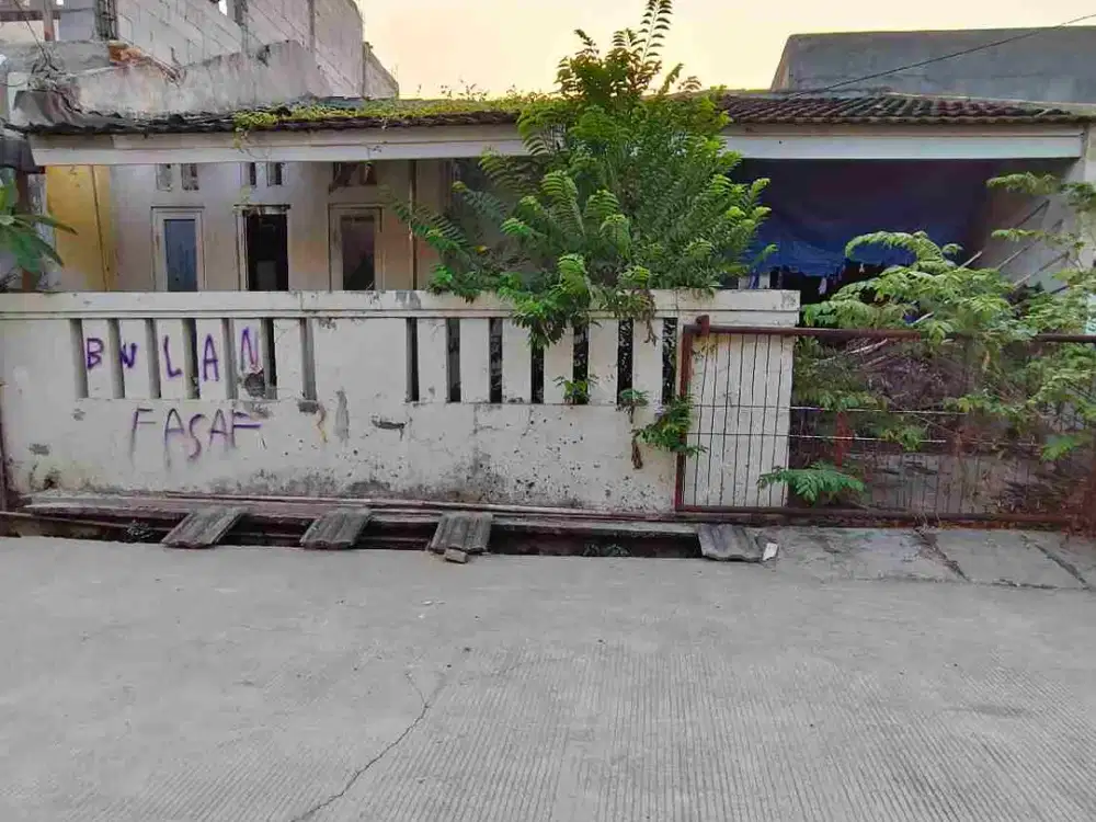Rumah hitung tanah murah luas 93 di Galaxy bebas banjir