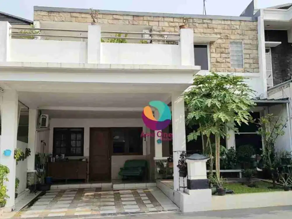 Dijual cepat rumah 2 lantai siap huni dekat pintu tol kota wisata