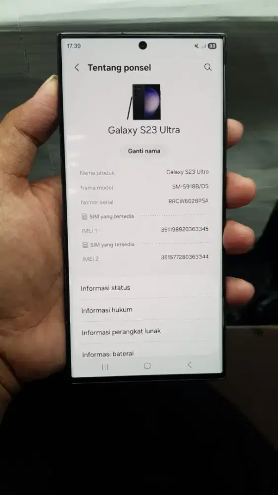 samsung s23 ultra 12/256gb