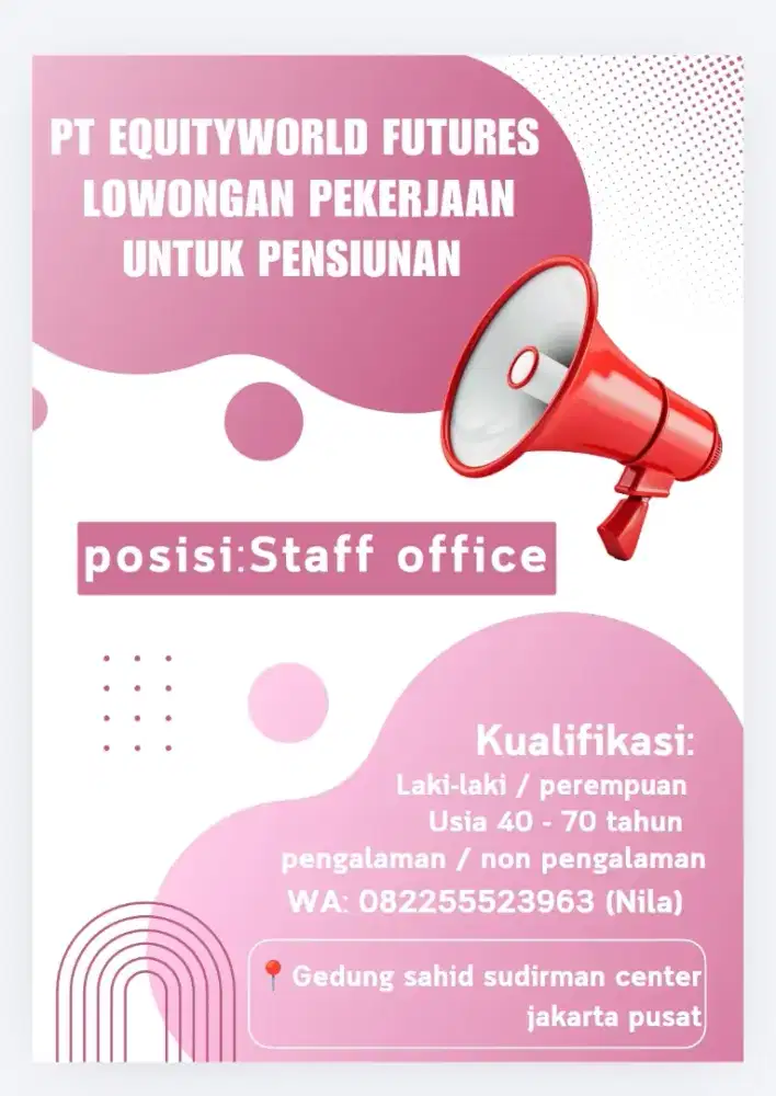 Lowongan pekerjaan