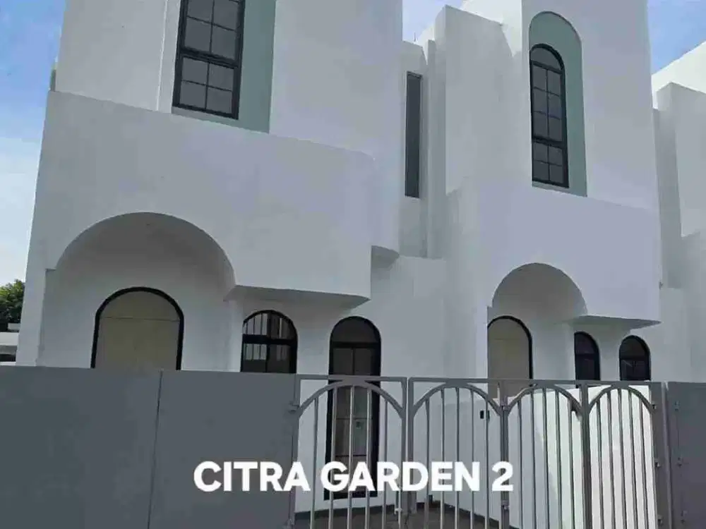 Dijual rumah baru Citra garden 2,  LT. 7x15, hook hdp selatan timur