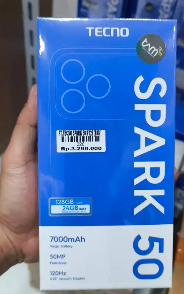 TECNO SPARK 50 6/128GB | ATLANTIS DAHSYAT