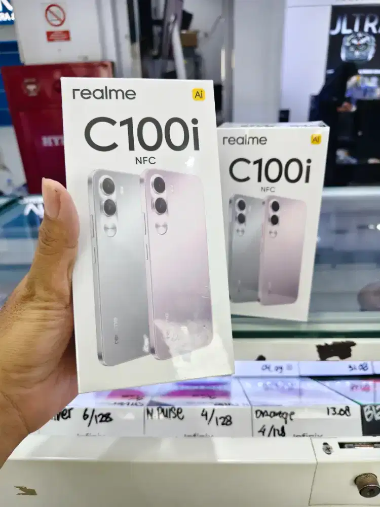 Realme C100i 4/128 New segel batrai 7000mah