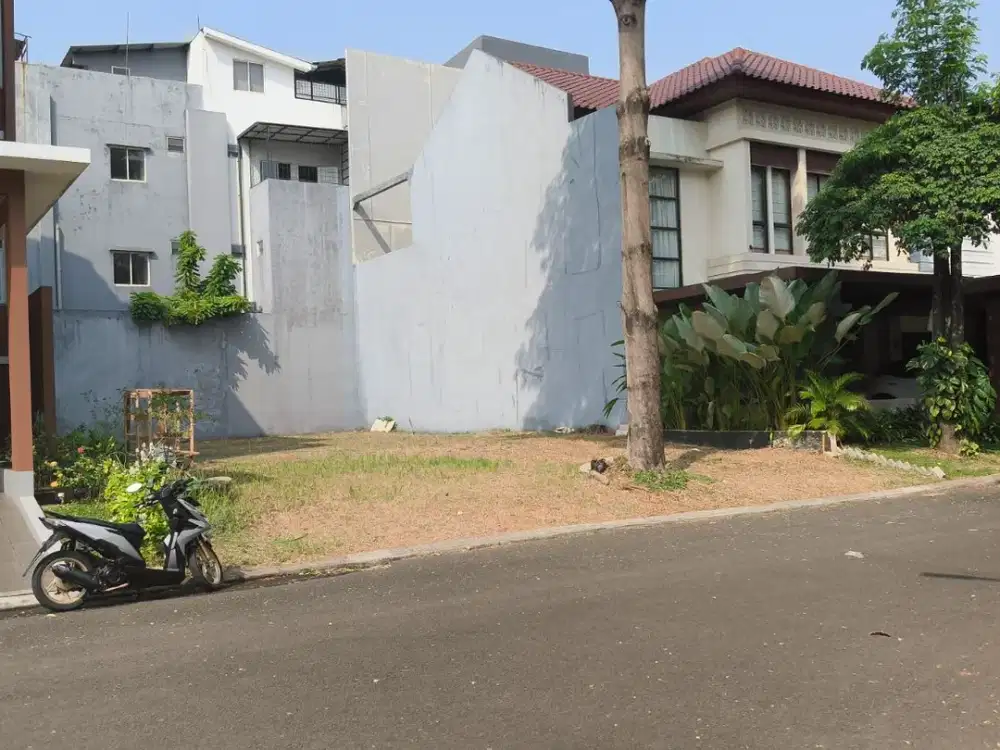 Tanah / Kavling/ Lahan Siap Bangun Posisi Hoki, Hadap Utara Lebar 12 Sutera Jingga Alam Sutera