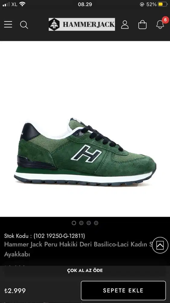 Sepatu Hammer Jask Peru 19250